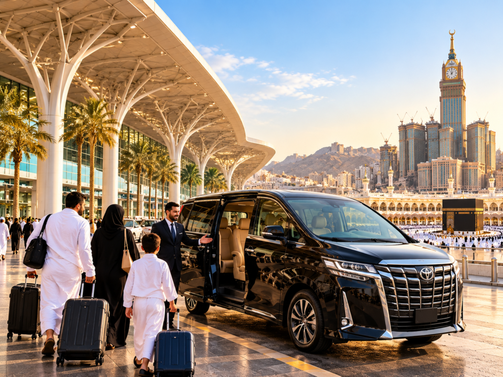Taxi from Jeddah Airport to Makkah